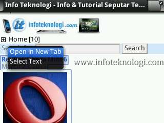 Fitur open link in background tab