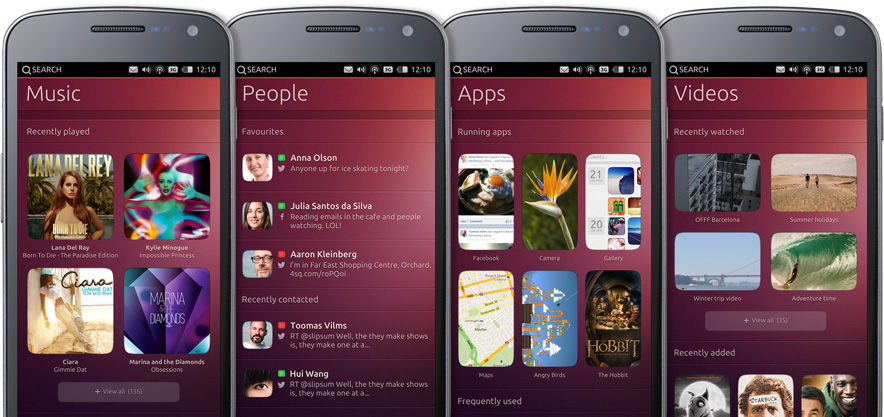Screenshot Ubuntu Phone